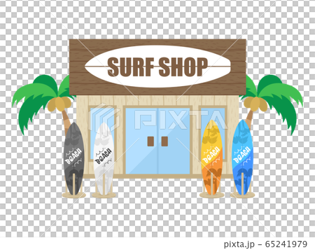 Surf shop illustration 65241979