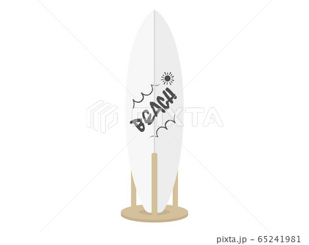 サーフボードのイラスト サーフボードのイラスト 65241981