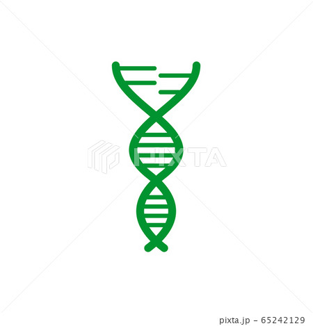 DNA Molecule logo design vector template 65242129