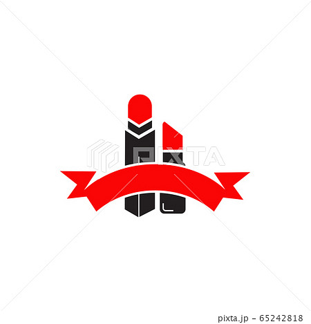 Lipstick logo icon design template 65242818