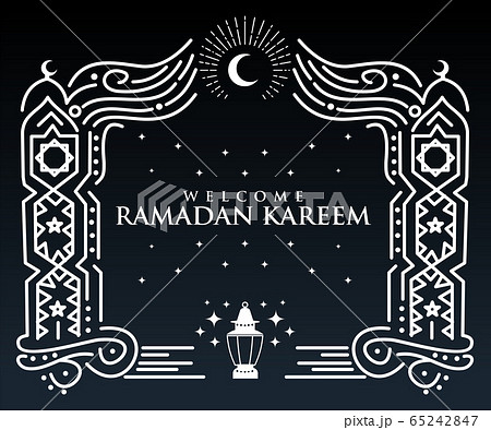 Ramadhan theme background template design 65242847