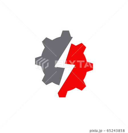 Gear icon logo design for industrial company Gear icon logo design for industrial company 65243858