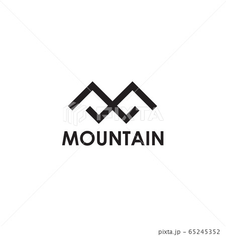 M letter initial logo design vector template 65245352