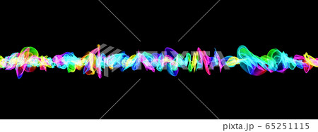 カラフルなデジタルの光線 カラフルなデジタルの光線 65251115