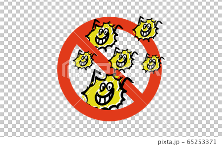 コロナウィルスアイコンベクター画像 65253371
