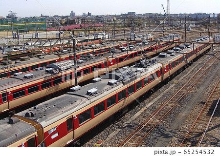 東大宮操車場に大量留置の国鉄形車両（2009年） 65254532