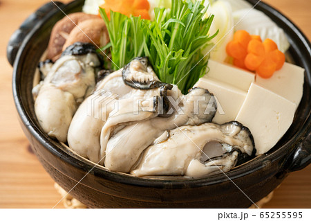 牡蠣鍋 加熱前 牡蠣鍋 加熱前 65255595