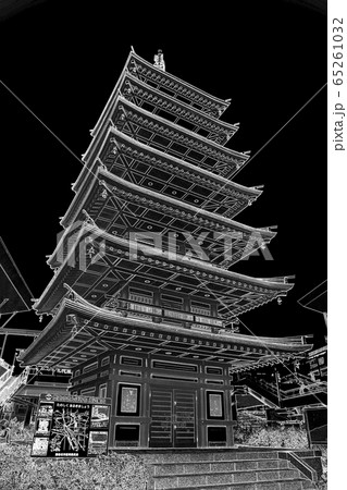 相模国分寺七重の塔推定復元模型3 65261032