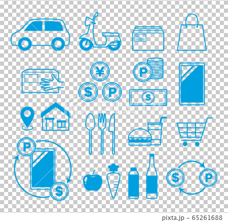 圖標 Icon 線上支付 65261688