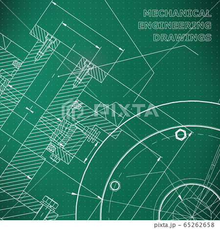 Backgrounds of engineering subjects. Technical illustration 65262658
