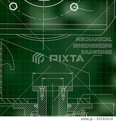 Vector engineering illustration. Cover, flyer, banner, background 65263016