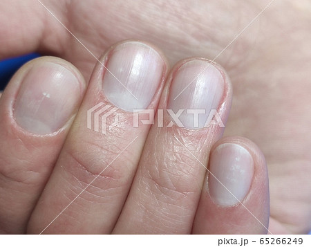 Male hardware manicure. Hands of a real man 65266249