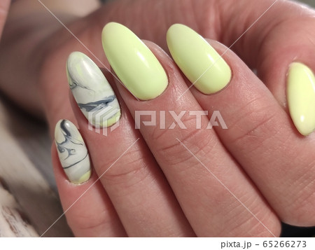 Christmas Nail art manicure. Winter Holiday style 65266273