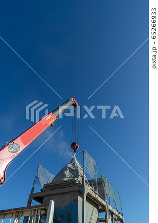 柱状改良　地盤補強　ミキシング状況　セメントスラリー生成　施工管理 65266933
