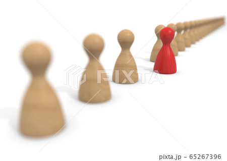 異なる物。同じ形。同じ色。同じ質感。3Dレンダリング 65267396