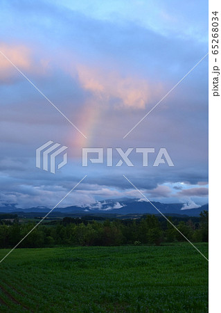 夕方の虹 65268034