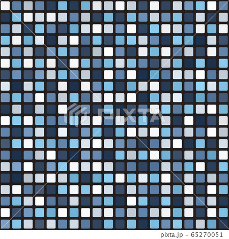 Rounded square pattern. Seamless vector 65270051