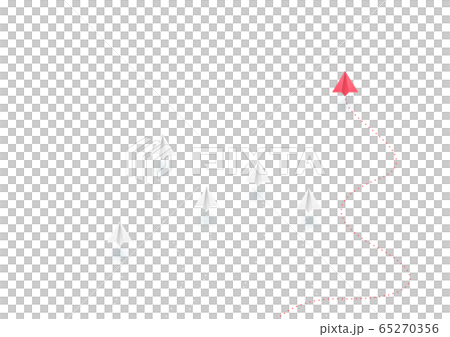 ペーパークラフト-空-紙飛行機-競争 ペーパークラフト-空-紙飛行機-競争 65270356