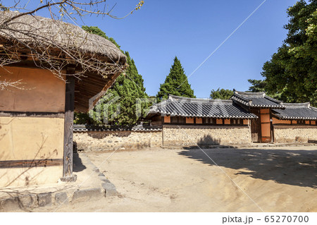 建築 ウェアム民俗村 瓦屋根 65270700