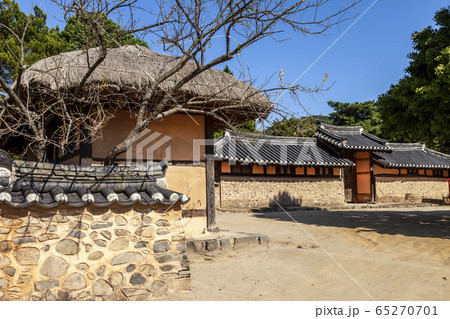 建築 ウェアム民俗村 瓦屋根 65270701