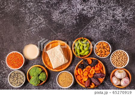 Estrogen-Rich Foods, Menopause Diet. 65270919