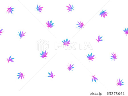 Cannabis leaves seamless pattern, background. 65273061