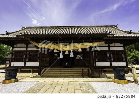 倉敷美観地区　阿智神社　岡山県倉敷 65275984