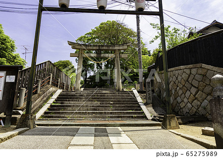 倉敷美観地区 阿智神社 岡山県倉敷 倉敷美観地区 阿智神社 岡山県倉敷 65275989