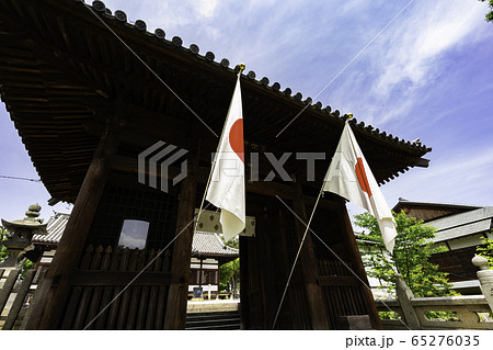 倉敷美観地区 阿智神社 随身門 岡山県倉敷 倉敷美観地区 阿智神社 随身門 岡山県倉敷 65276035