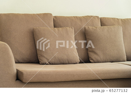 Pillow on sofa decoration interior of living room Pillow on sofa decoration interior of living room 65277132