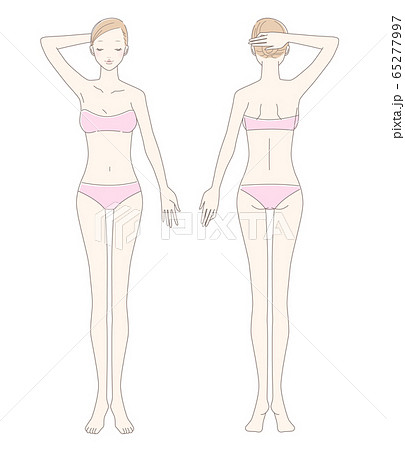 女性 脱毛 全身 65277997
