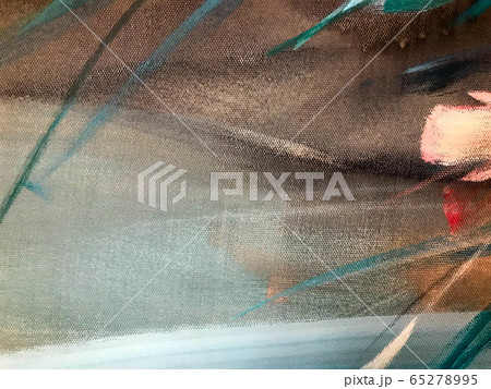 Texture of dyed colored paint of multi-colored 65278995