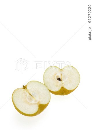 梨 彩玉 半分にカット 梨 彩玉 半分にカット 65279220