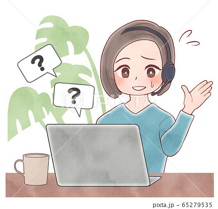 テレカン　テレワーク　リモートワーク 65279535
