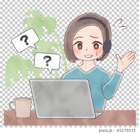 テレカン　テレワーク　リモートワーク 65279535