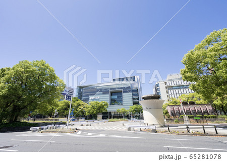 名古屋市中区 栄 市営久屋駐車場 市営久屋駐車場 ラシック Lachicの写真素材