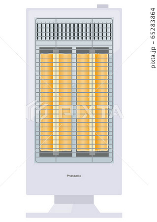 暖房 電気ストーブのイラスト素材