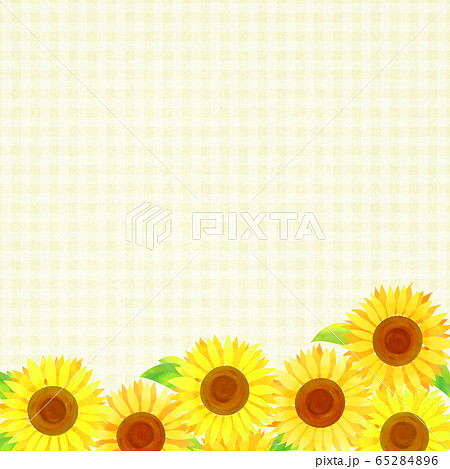 背景素材_ひまわり 背景素材_ひまわり 65284896