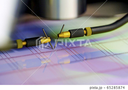 Manual probe system with needles for test of Manual probe system with needles for test of 65285874