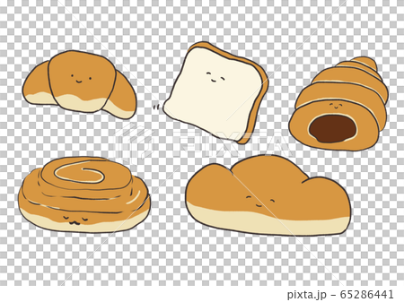 シナモンロールのイラスト素材