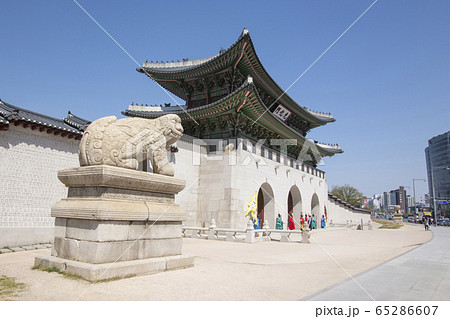 景福宮の門と将兵 景福宮の門と将兵 65286607