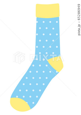 polka dot socks clip art