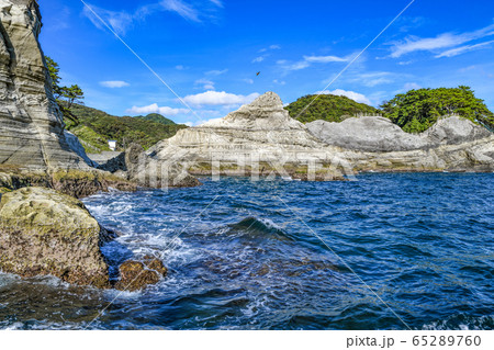 西伊豆　堂ヶ島　遊覧船で海岸線を巡る 65289760