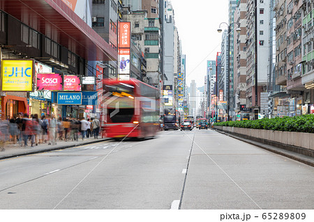 香港_ネイザンロードの風景 香港_ネイザンロードの風景 65289809