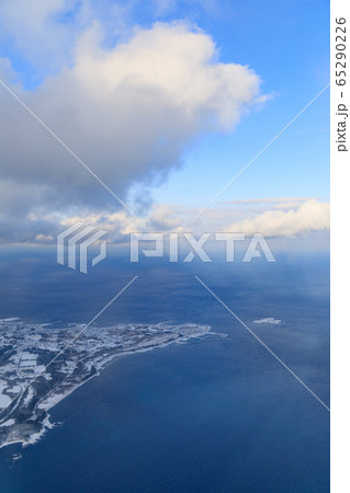 上空から見た大間崎 65290226
