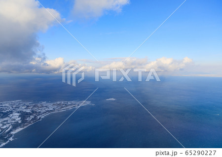 上空から見た大間崎 上空から見た大間崎 65290227