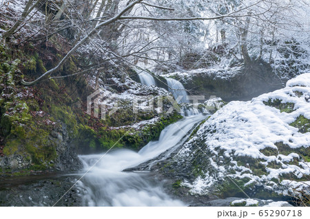 山梨_厳冬の鐘山の滝 山梨_厳冬の鐘山の滝 65290718