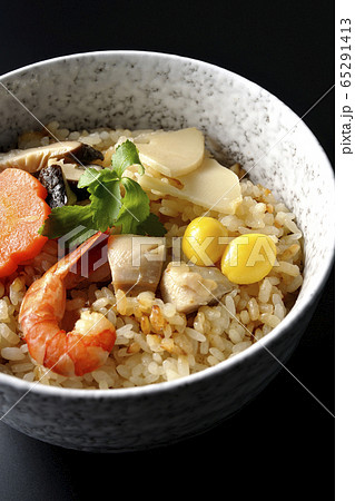 釜飯 炊き込みご飯 釜飯 炊き込みご飯 65291413