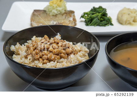 玄米の朝ごはん 玄米の朝ごはん 65292139