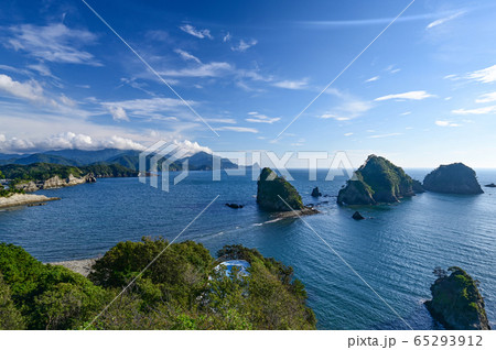 西伊豆　堂ヶ島　三四郎島 65293912